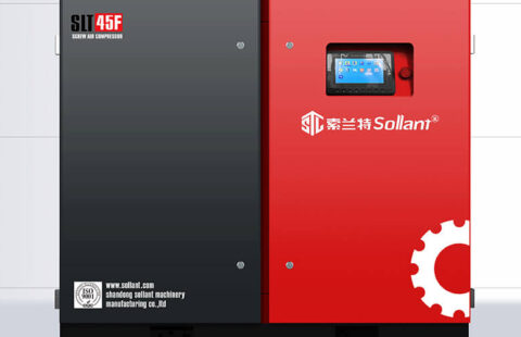 45KwSilentRotaryScrewAirCompressorSollantCompressorSollantMachineryIndustrialAirCompressorSupplier