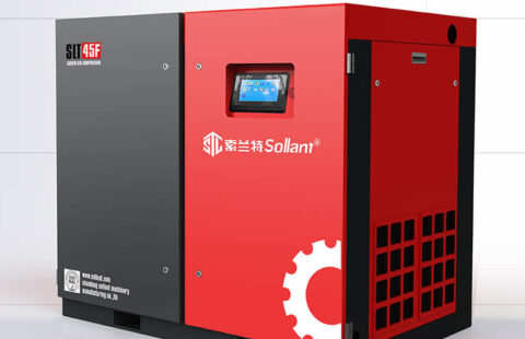 45KwSilentRotaryScrewAirCompressorSollantCompressorSollantMachineryIndustrialAirCompressorSupplier