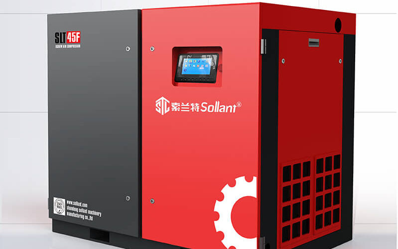 45KwSilentRotaryScrewAirCompressorSollantCompressorSollantMachineryIndustrialAirCompressorSupplier
