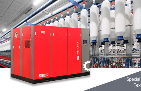 75KW Low Pressure Air Compressor Special air compressorTextile industry