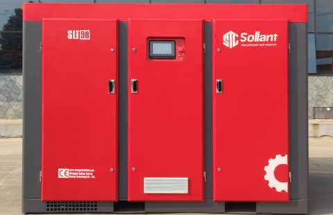 90Kw Screw Air Compressor Industrial Air Compressors SOLLANT Compressor Sollant Machinery Professional Air Compressor Manufacturer