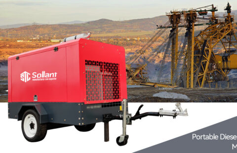 Portable Diesel Air Compressor