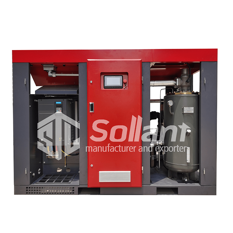 rotary screw type air compressor.