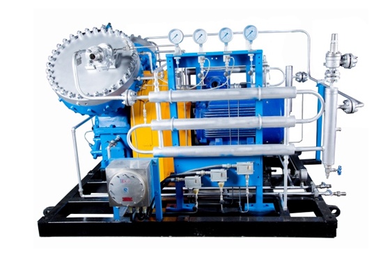 sollant Hydrogen Gas Diaphragm Compressor